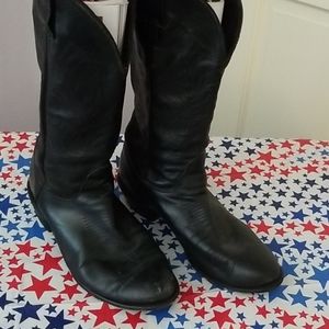 Men's cowboy style dance boots